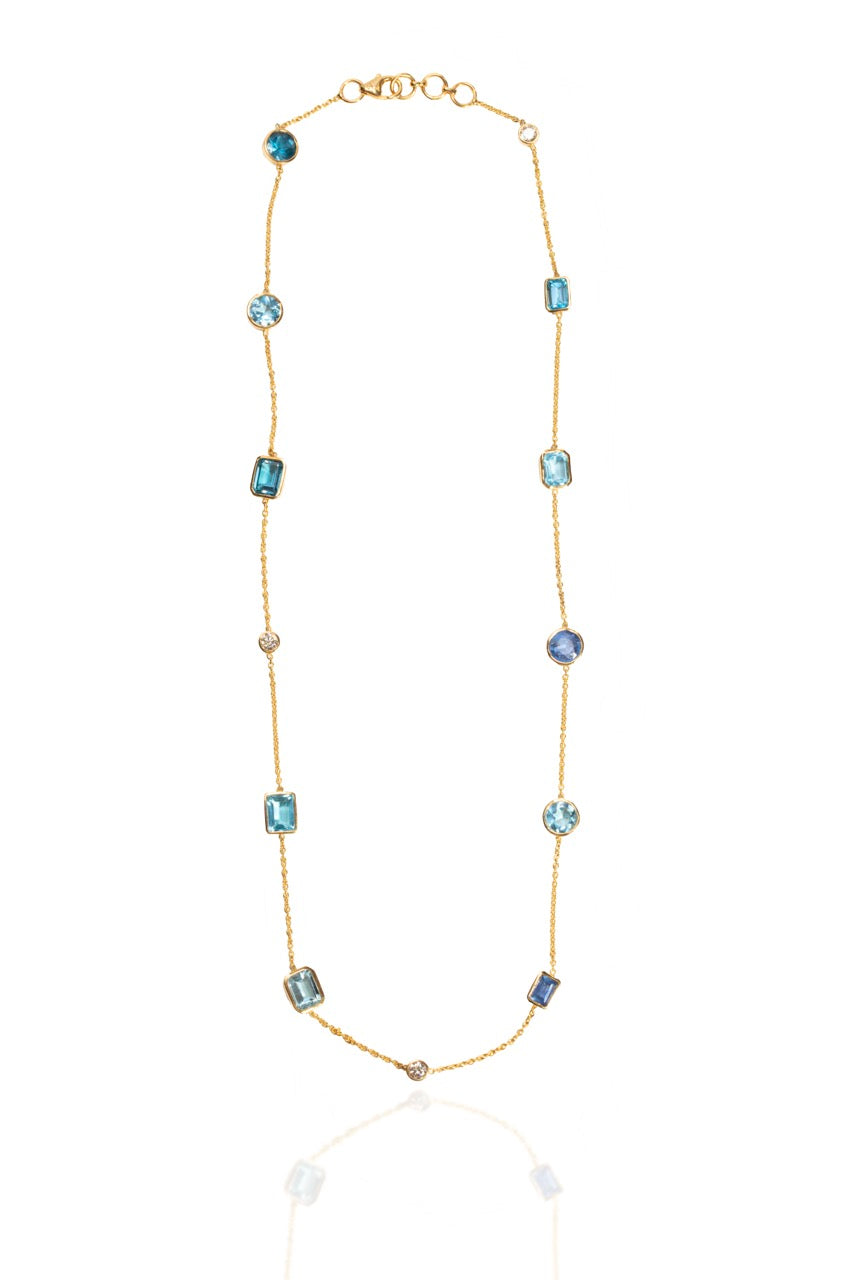 Blues Station Necklace