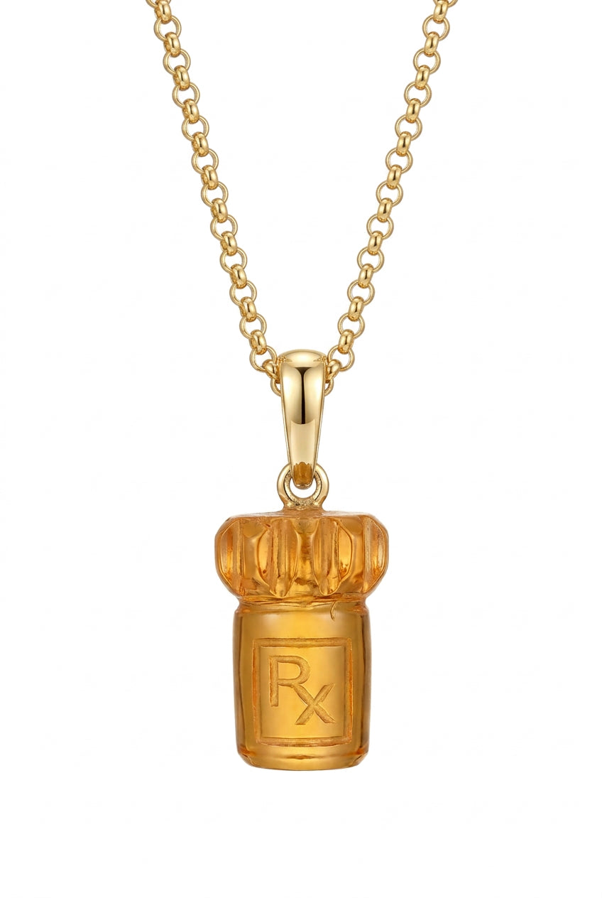 A little Help Here Pill Bottle Charm