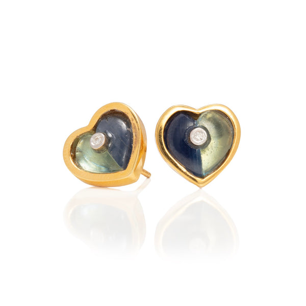 Nest Heart Studs