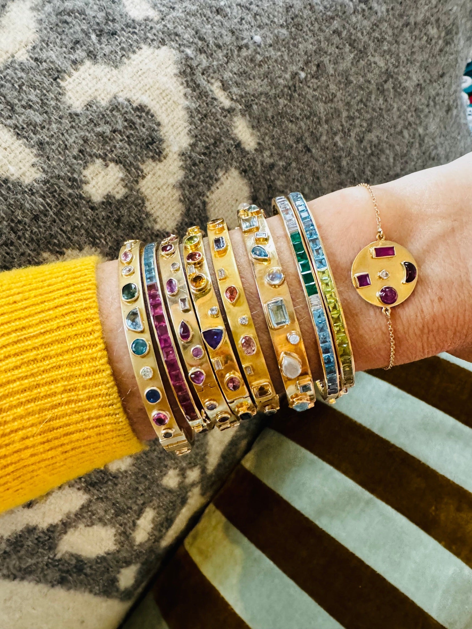 Always be the colorful one.